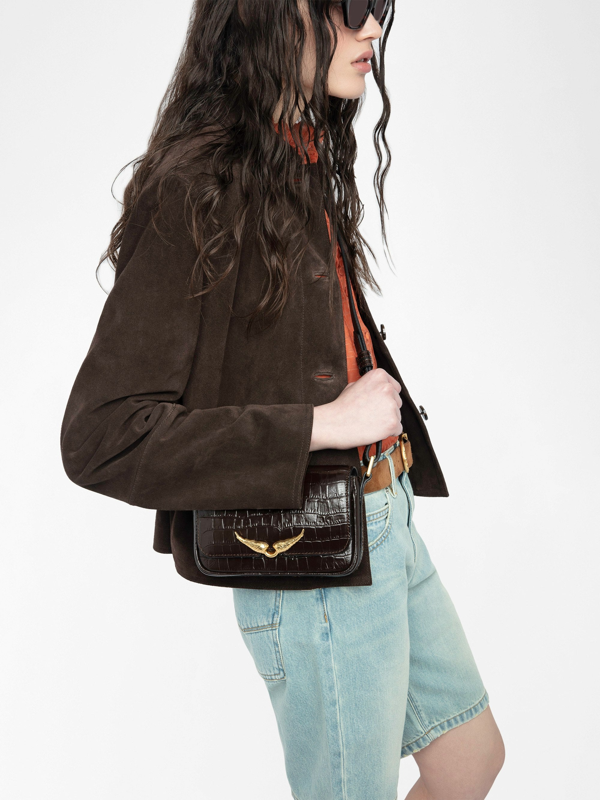 Bolso Le Zazi Croco