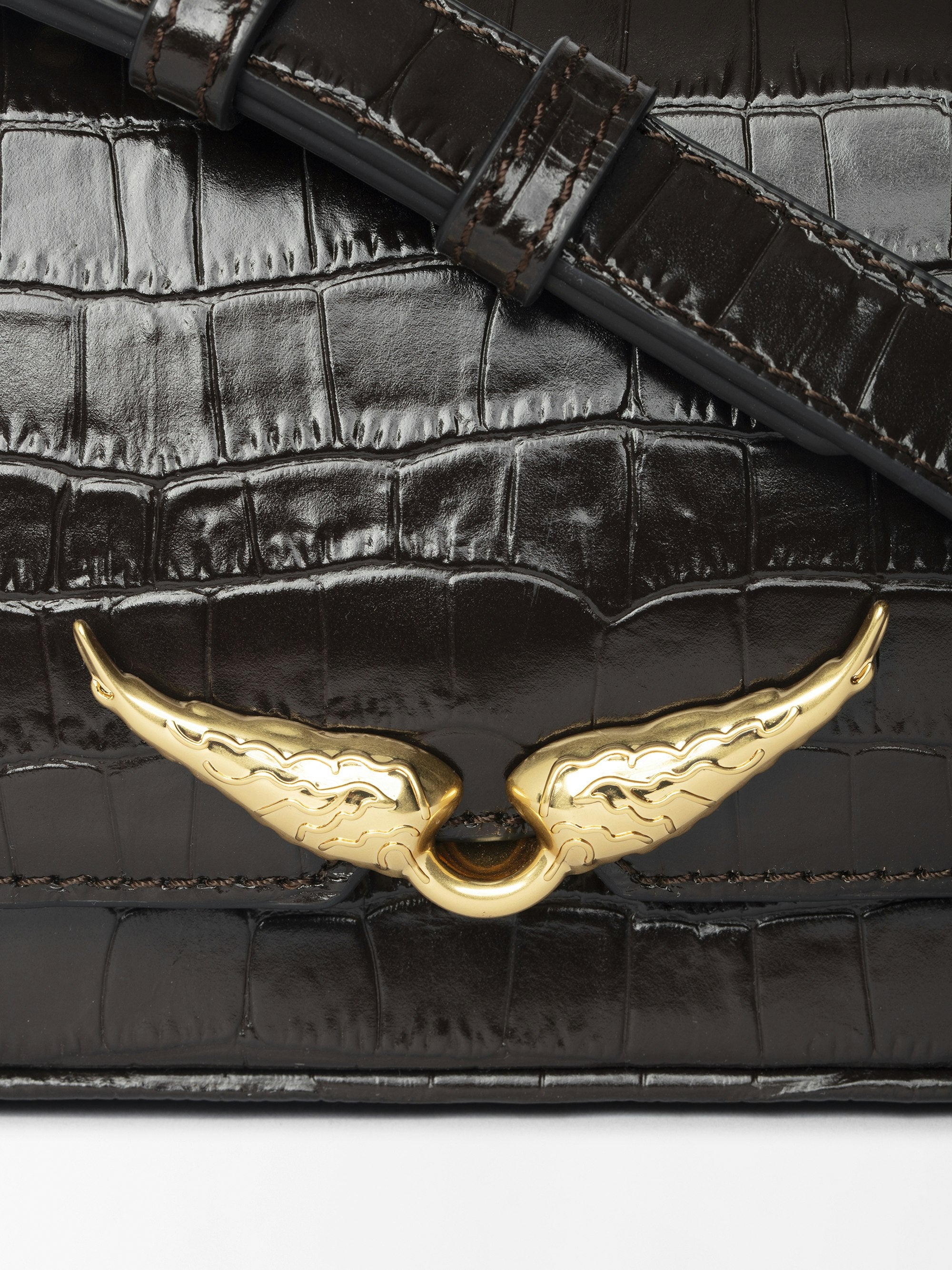 Bolso Le Zazi Croco