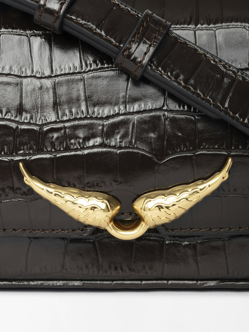 Bolso Le Zazi Croco