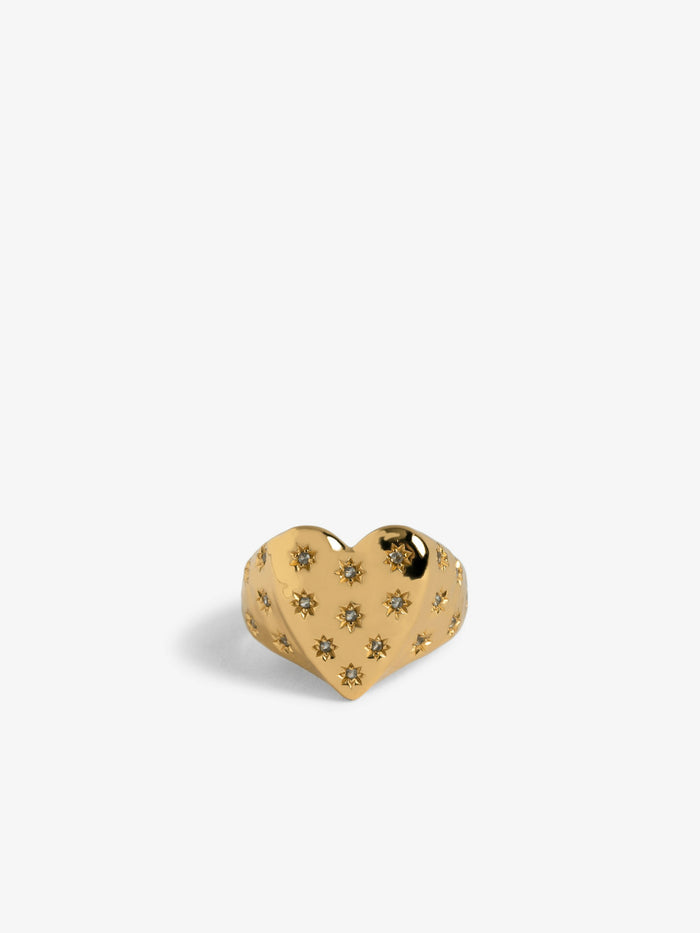 Anillo Heartbreaker Over Strass