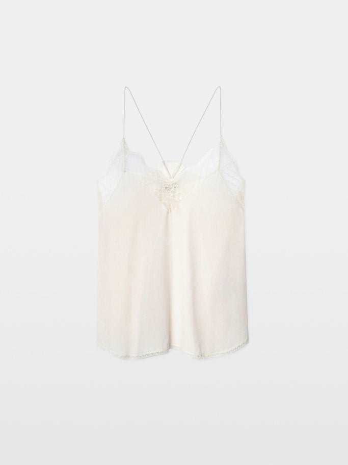 Top Lencero Christy 100% Seda