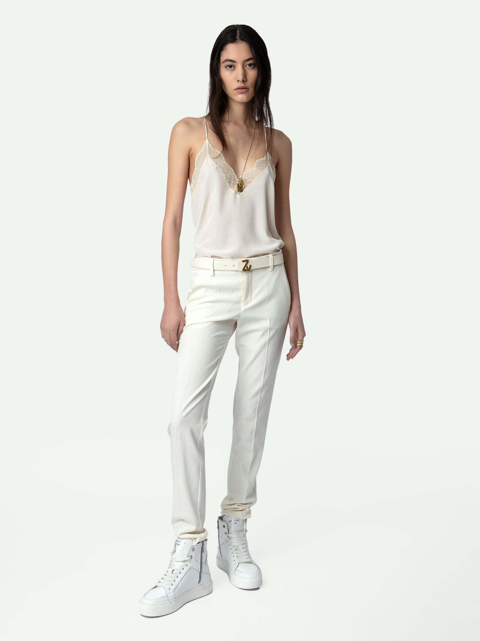 Top Lencero Christy 100% Seda