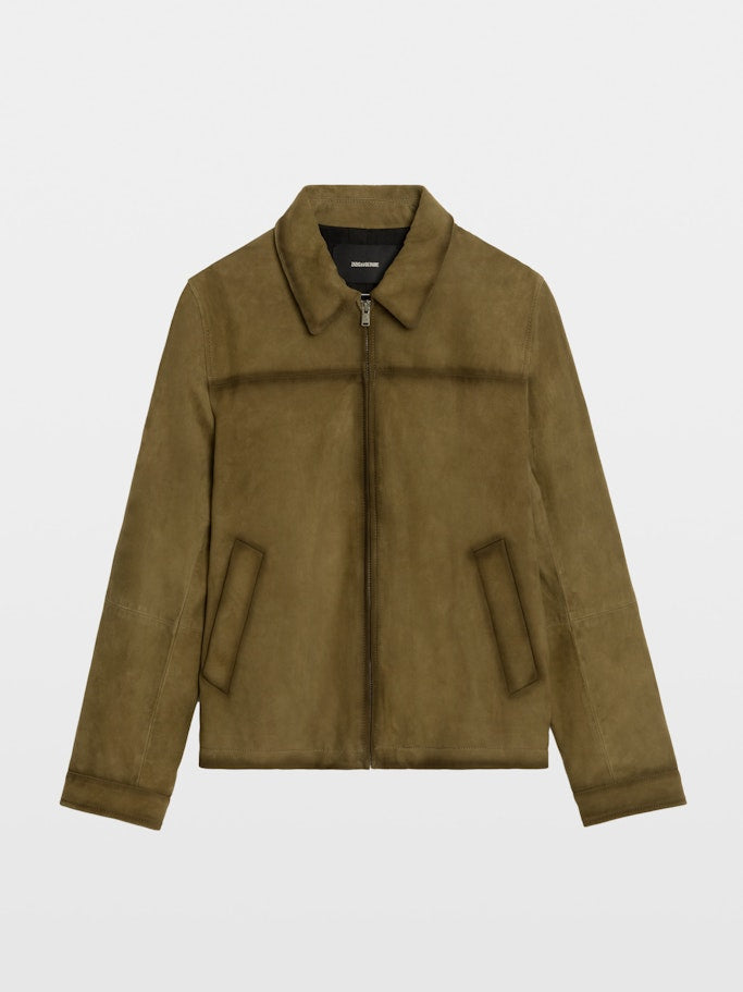 Chaqueta Loumy de Piel de Ante
