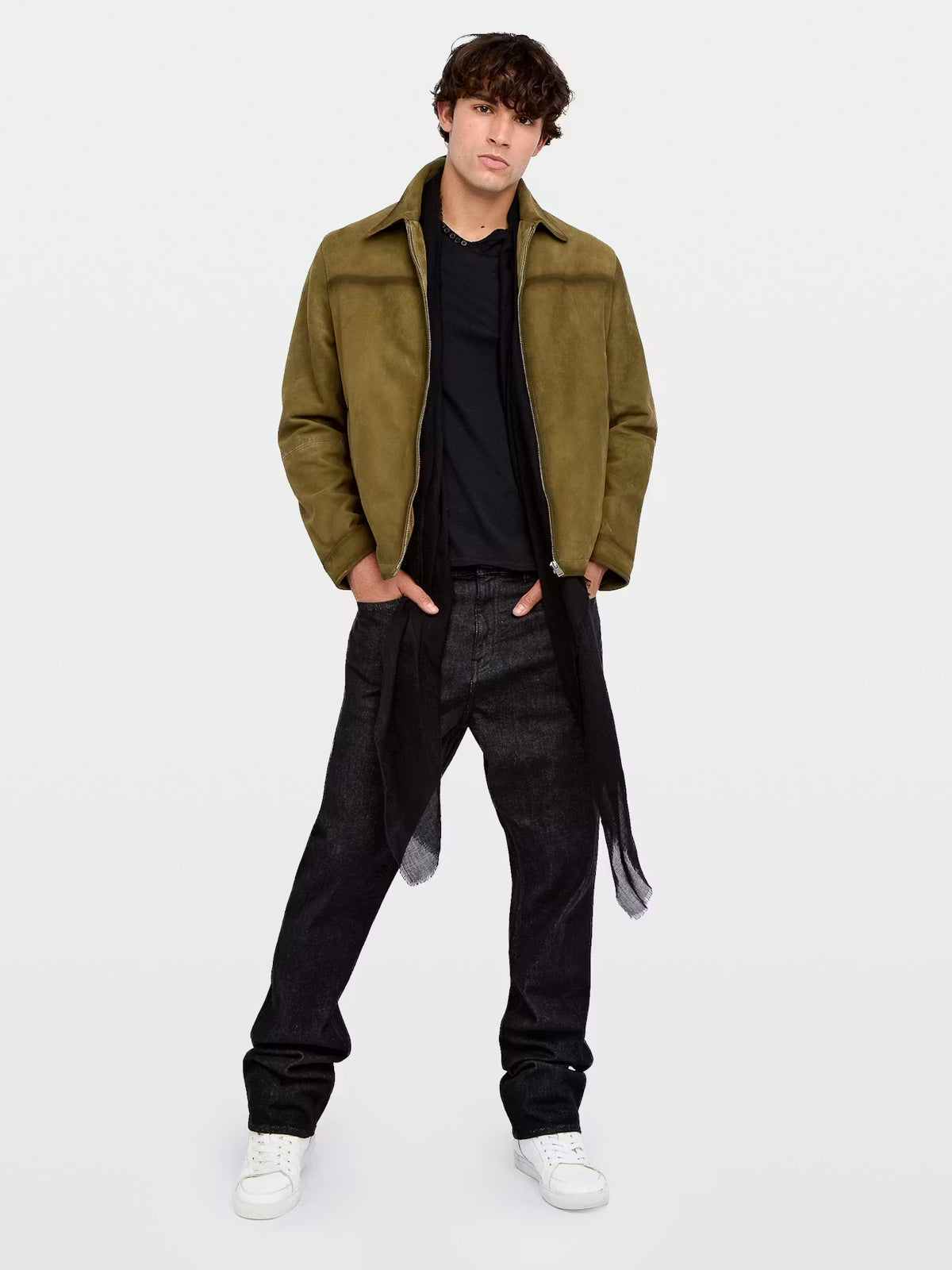 Chaqueta Loumy de Piel de Ante