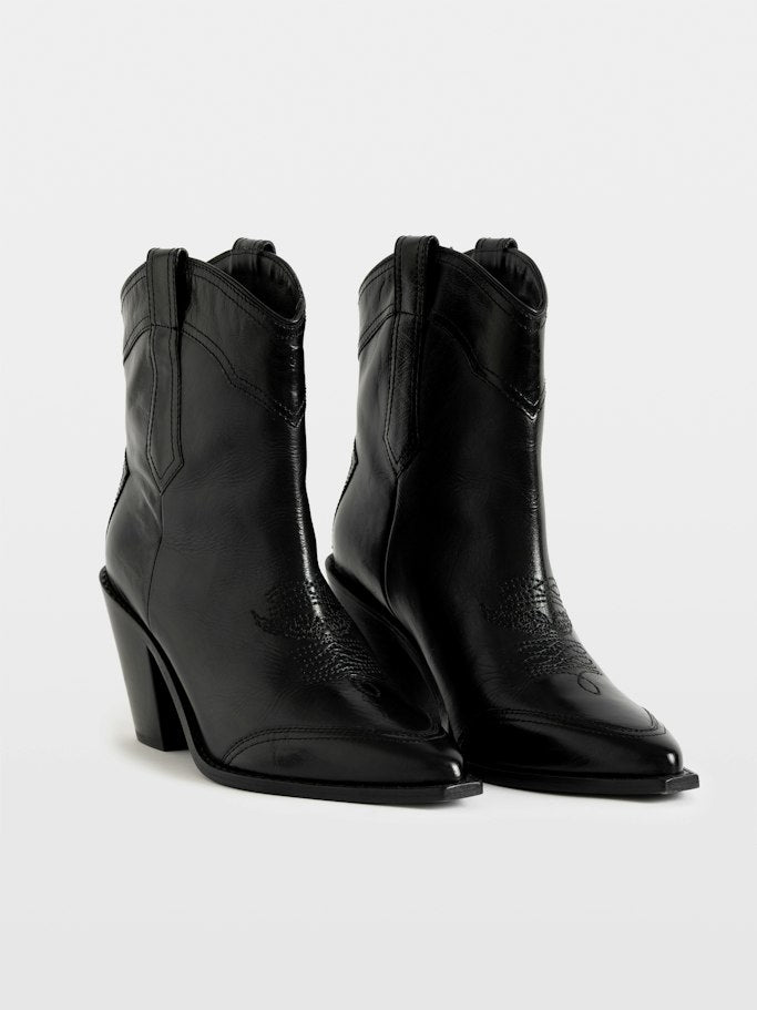 Botas Cara Vintage Patent