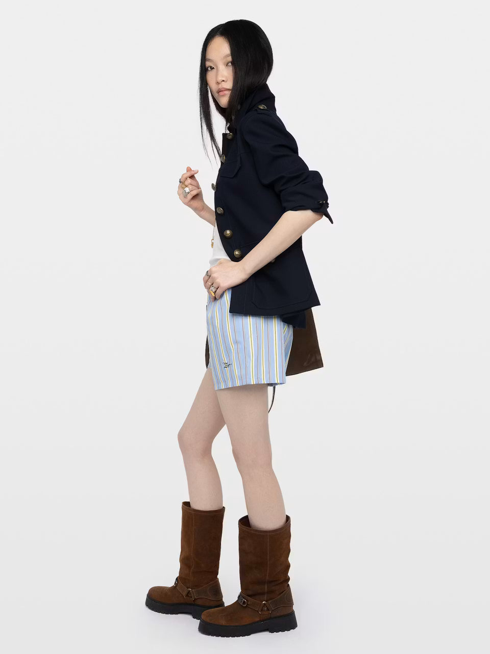 Short Pax de Piel Arrugada