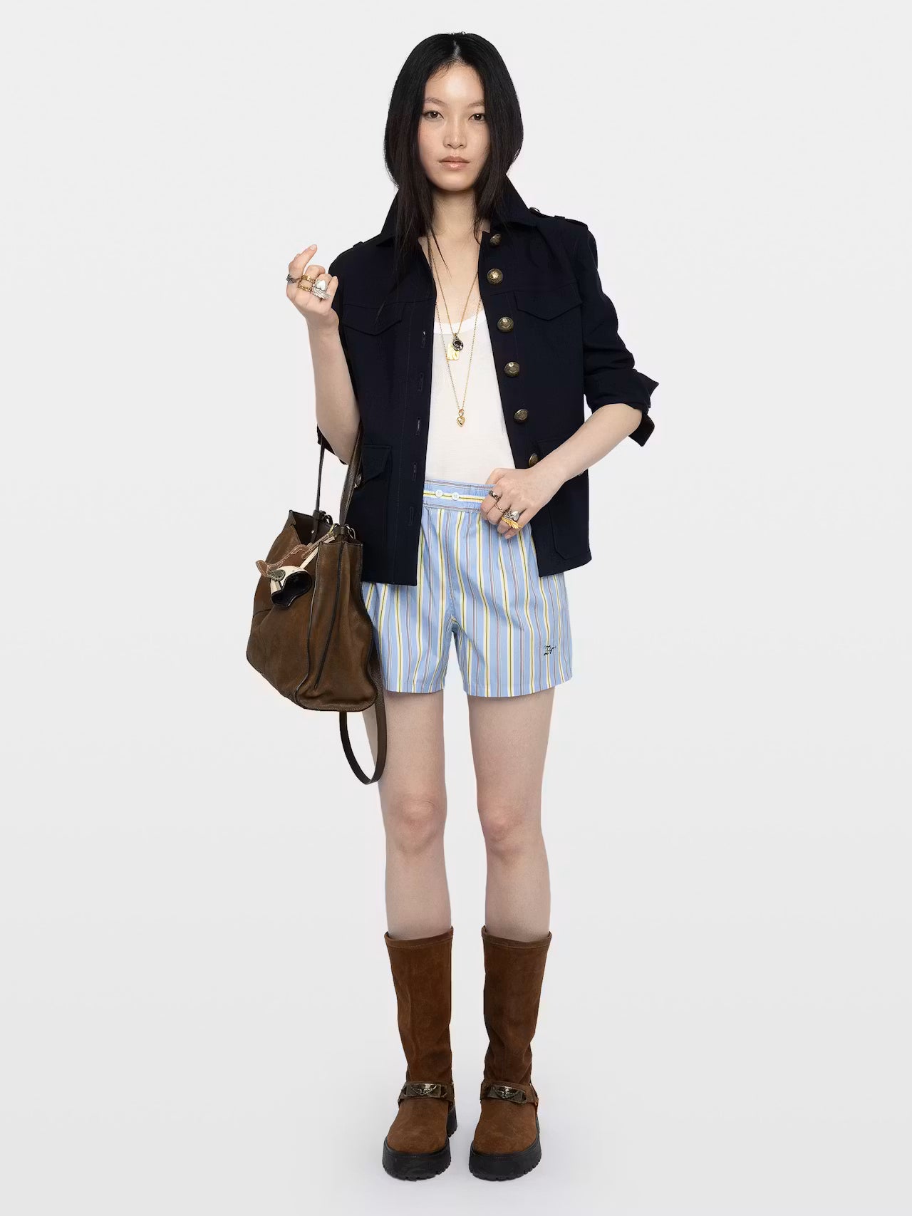 Short Pax de Piel Arrugada