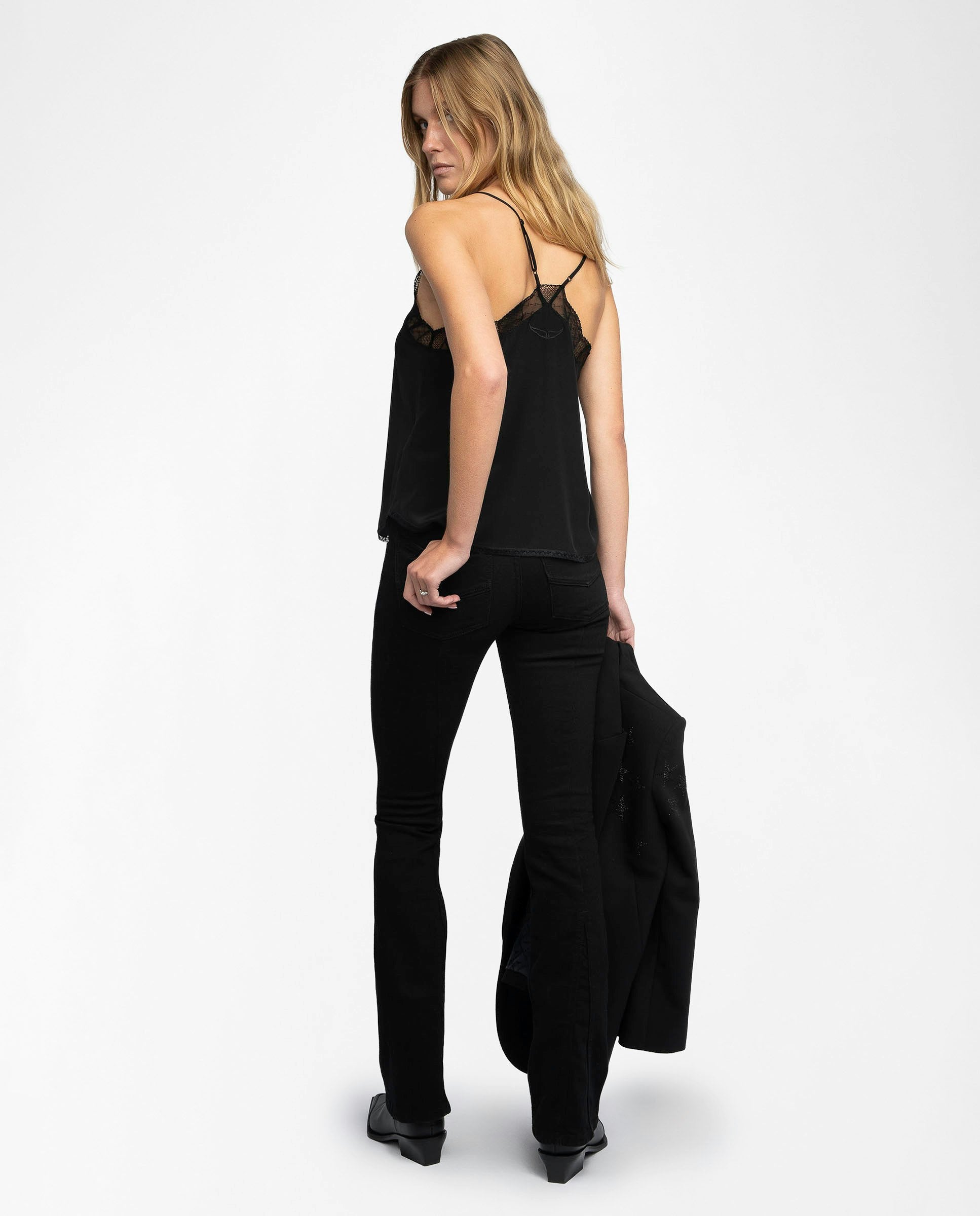 Top Lencero Christy 100% Seda