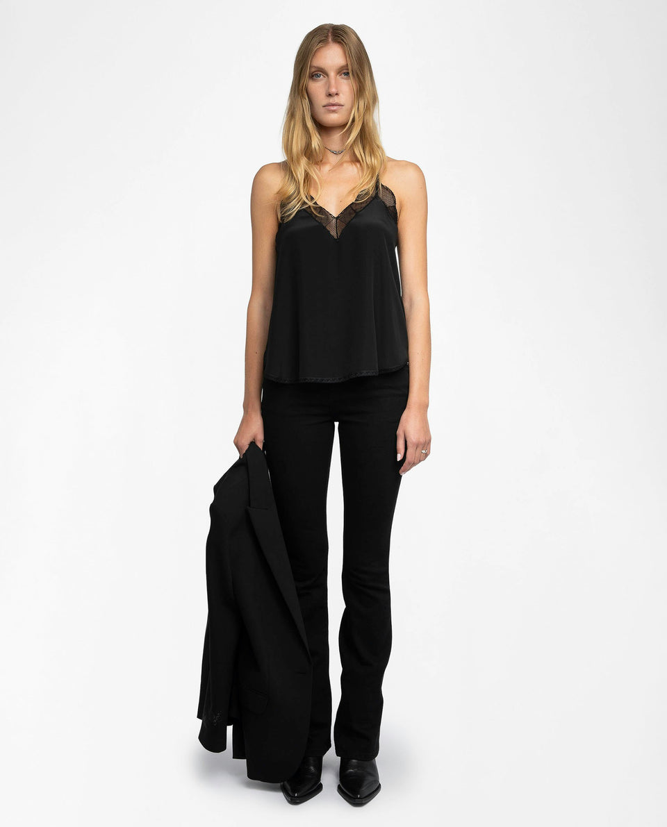 Top Lencero Christy 100% Seda