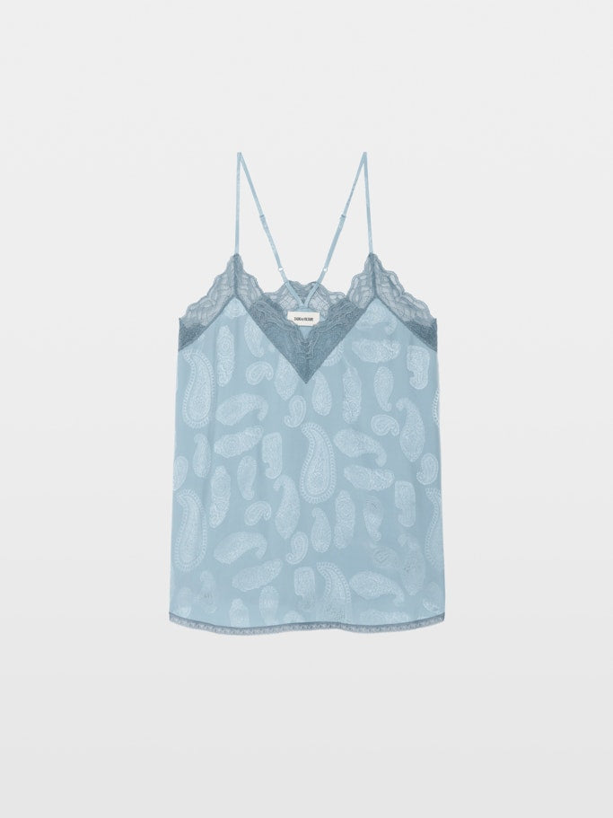Top Lencero Christy 100% Seda