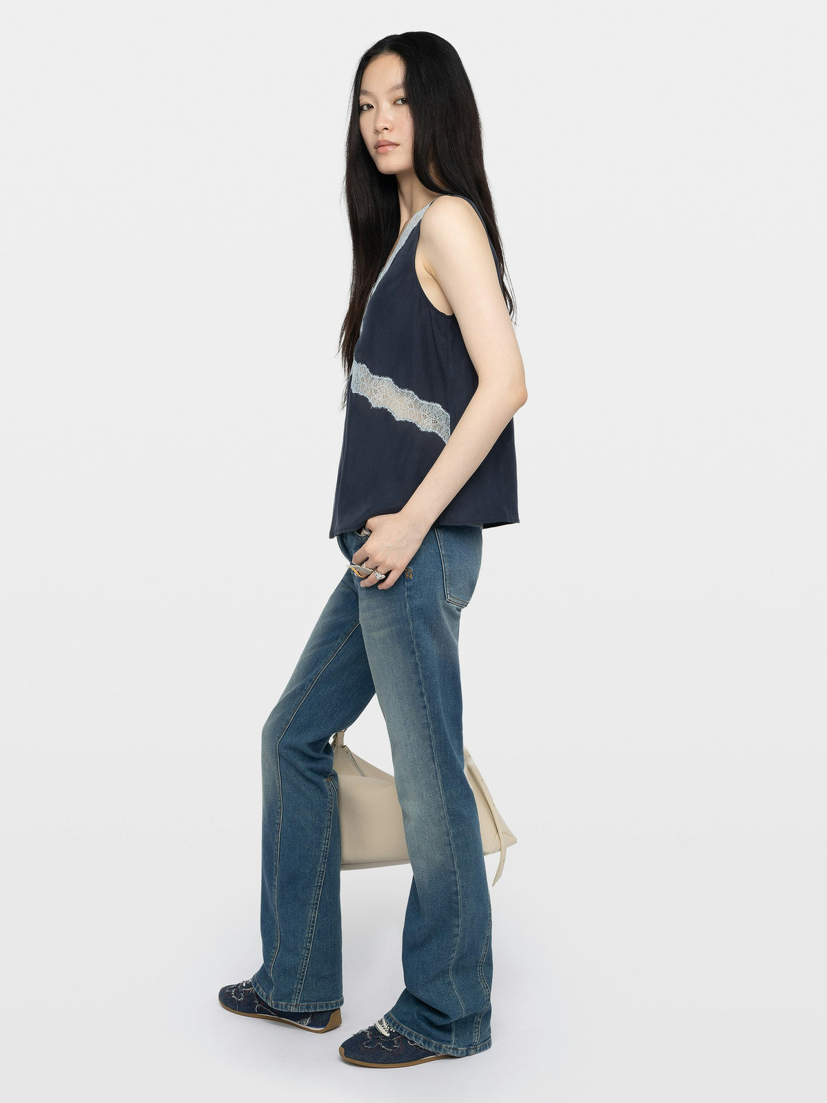 Top Lencero Tasao 100% Seda