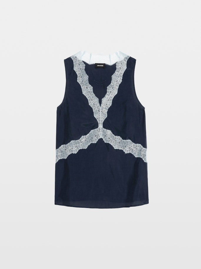 Top Lencero Tasao 100% Seda